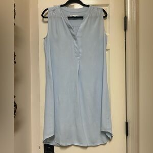 CAbi Light Blue Sleeveless Dress